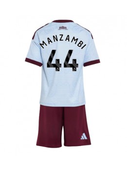 Aston Villa Johan Manzambi #44 Replika Tredje Kläder Barn 2026-27 Kortärmad (+ byxor)